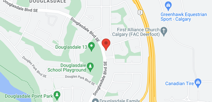 map of 3207  Douglasdale  Boulevard SE
